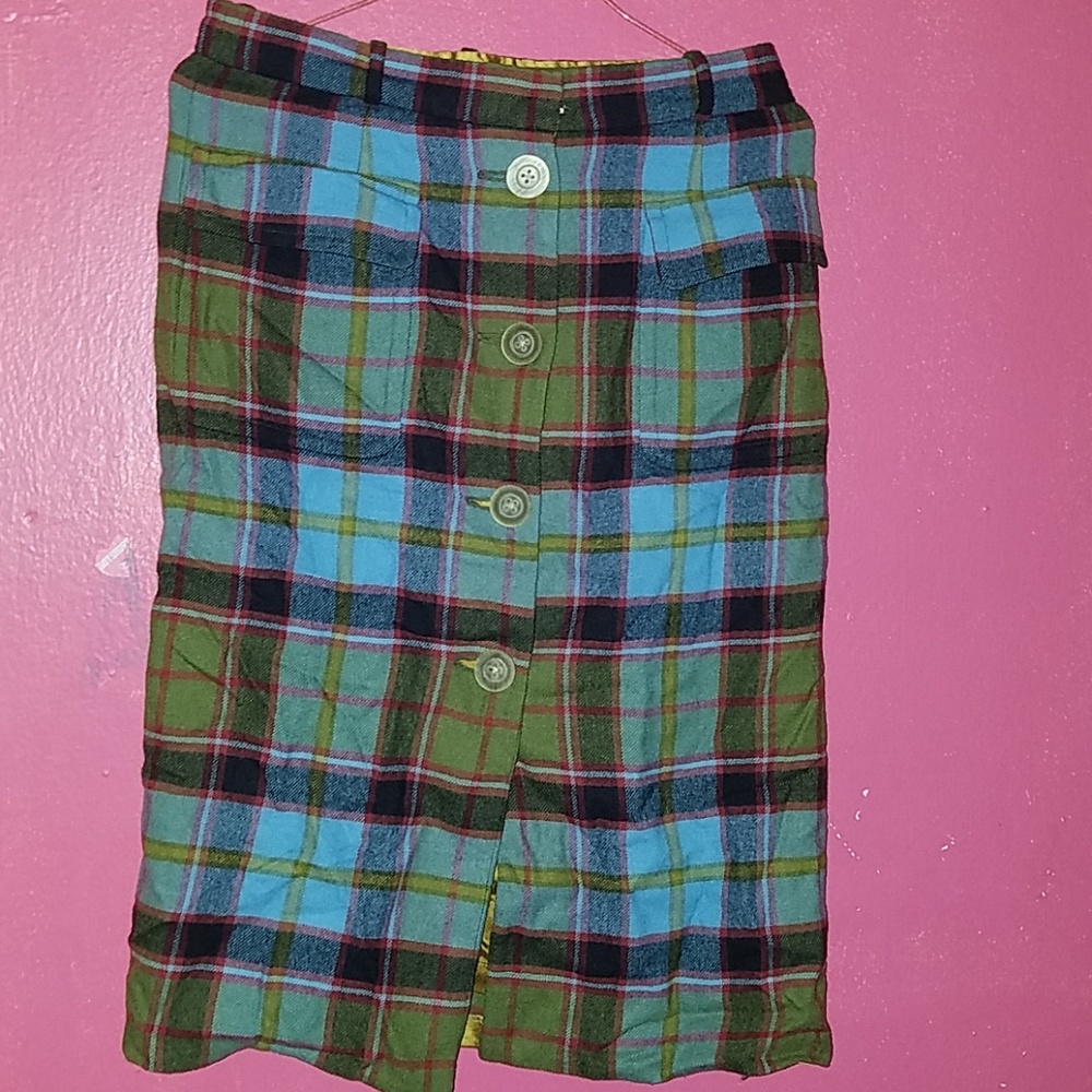 Tuleh plaid skirt